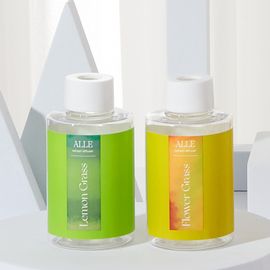 [ALLE] Flower Reed Diffuser Refill 130ml 1+1 – 9 IFRA-Certified Scents with French Fragrance Oils & Plant-Based Ethanol for a Natural, Elegant Aroma - Made in KOREA